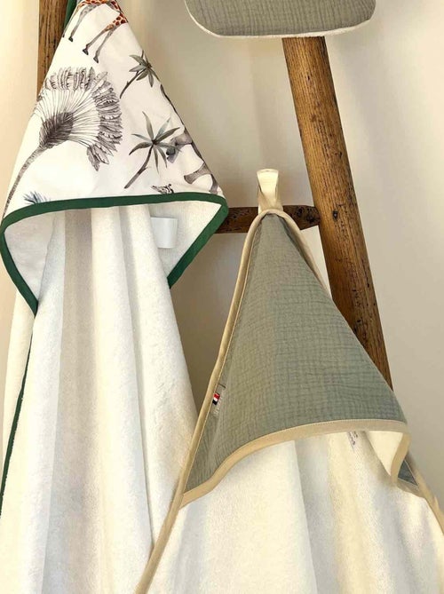 SEVIRA KIDS | Cape de bain en gaze de coton Jeanne - Kiabi