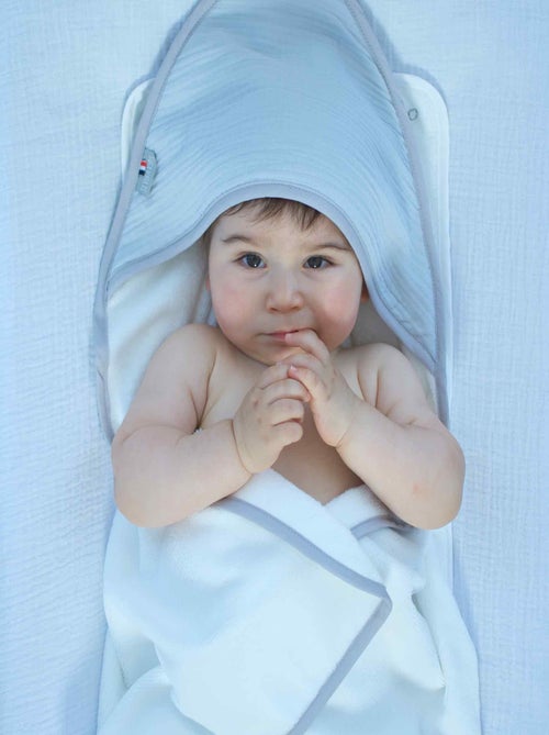 SEVIRA KIDS | Cape de bain en gaze de coton Jeanne - Kiabi