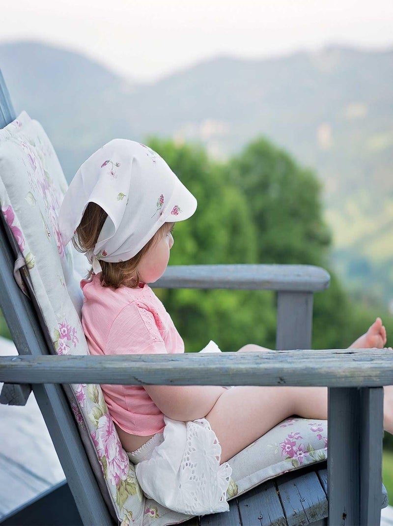 SEVIRA KIDS | Casquette bandana bébé en bambou Spring Rose - Kiabi