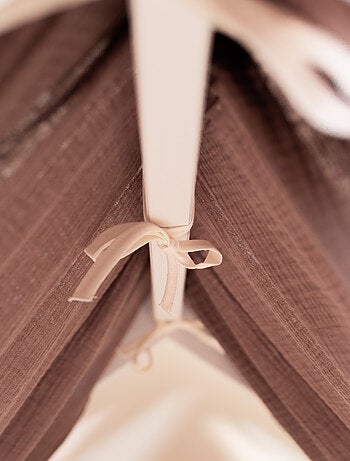 SEVIRA KIDS | Ciel de lit cabane toile en gaze de coton Jeanne 420 x 130 cm