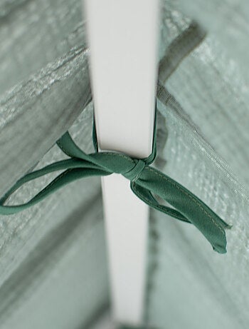 SEVIRA KIDS | Ciel de lit cabane toile en gaze de coton Jeanne 420 x 130 cm