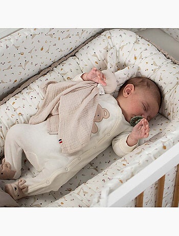 SEVIRA KIDS | Cocon bébé matelassé nid réducteur de lit Sidonia