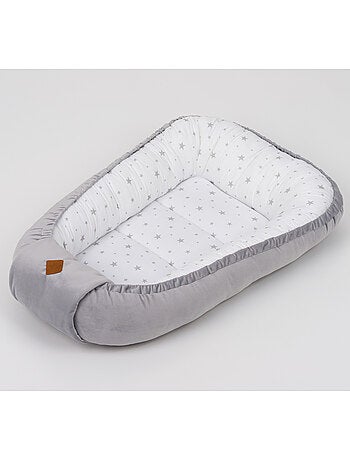 SEVIRA KIDS | Cocon bébé matelassé velvet - nid réducteur de lit STELLA