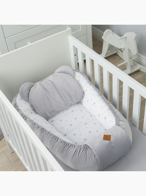 SEVIRA KIDS | Cocon bébé matelassé velvet - nid réducteur de lit STELLA - Kiabi