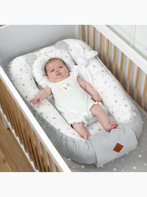 SEVIRA KIDS | Cocon bébé matelassé velvet - nid réducteur de lit STELLA - Kiabi