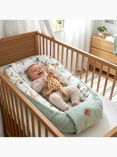 SEVIRA KIDS | Cocon nid bébé matelassé réducteur de lit Safari - Kiabi