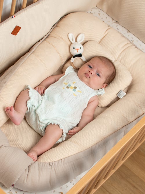 SEVIRA KIDS | Cocon nid réducteur de lit en coton nid d'abeille - Kiabi