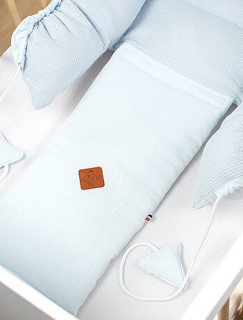 SEVIRA KIDS | Cocon nid réducteur de lit en coton nid d'abeille