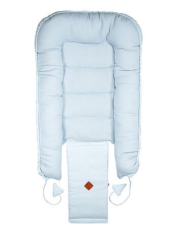 SEVIRA KIDS | Cocon nid réducteur de lit en coton nid d'abeille