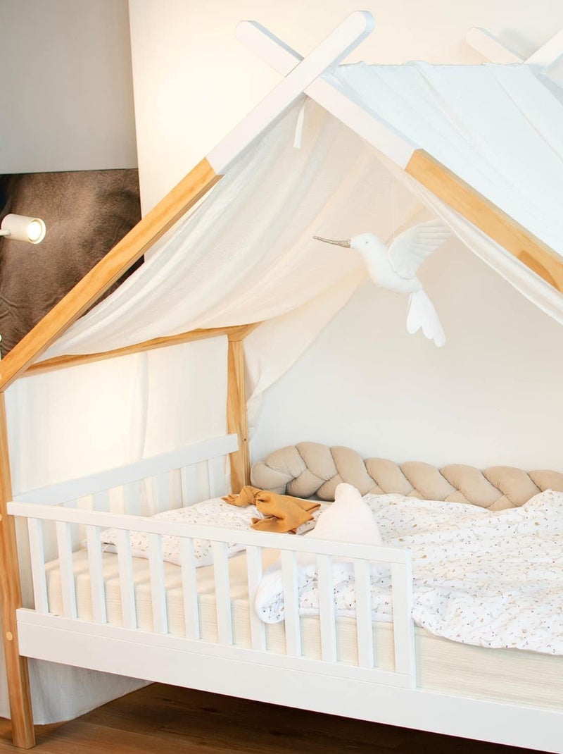 SEVIRA KIDS | Couette et oreiller - prêt à dormir en coton Sidonia Blanc - Kiabi