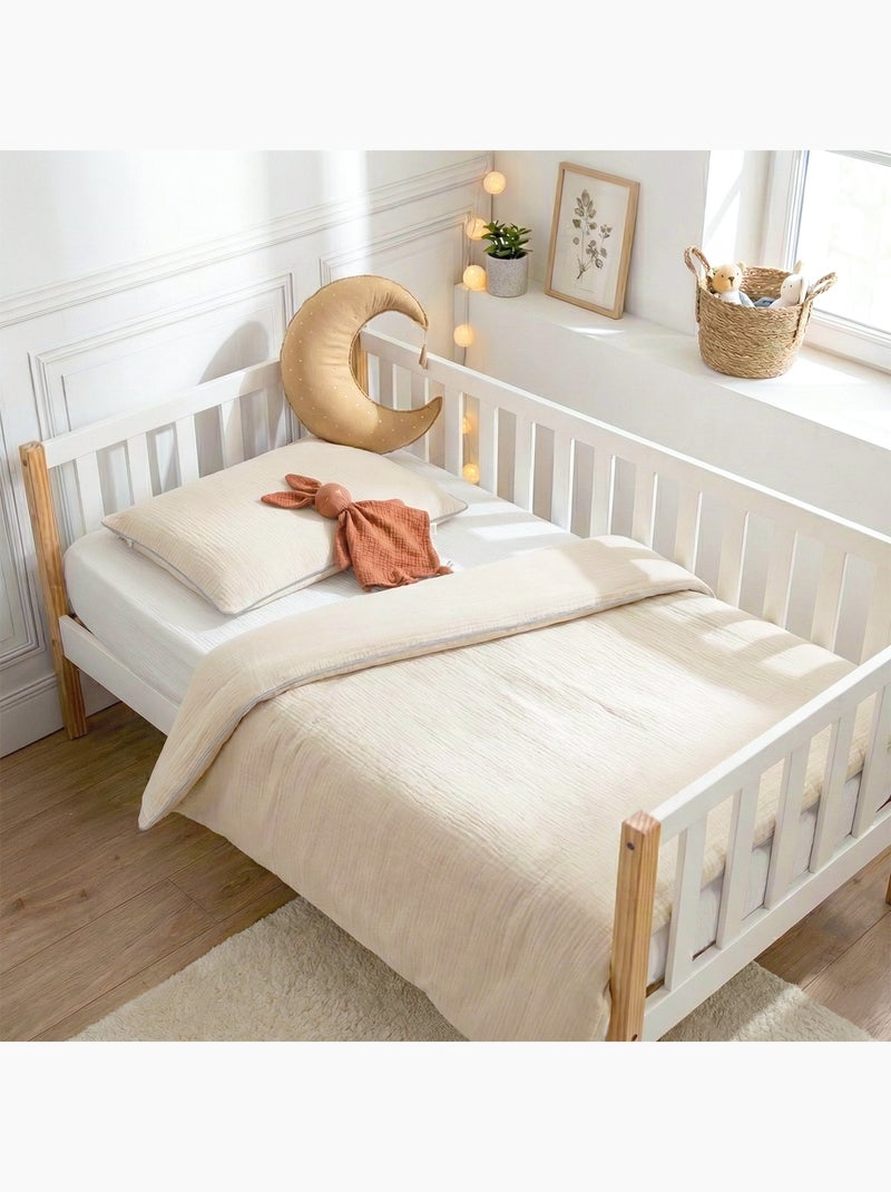 SEVIRA KIDS | Couette et oreiller - prêt à dormir Jeanne Beige - Kiabi