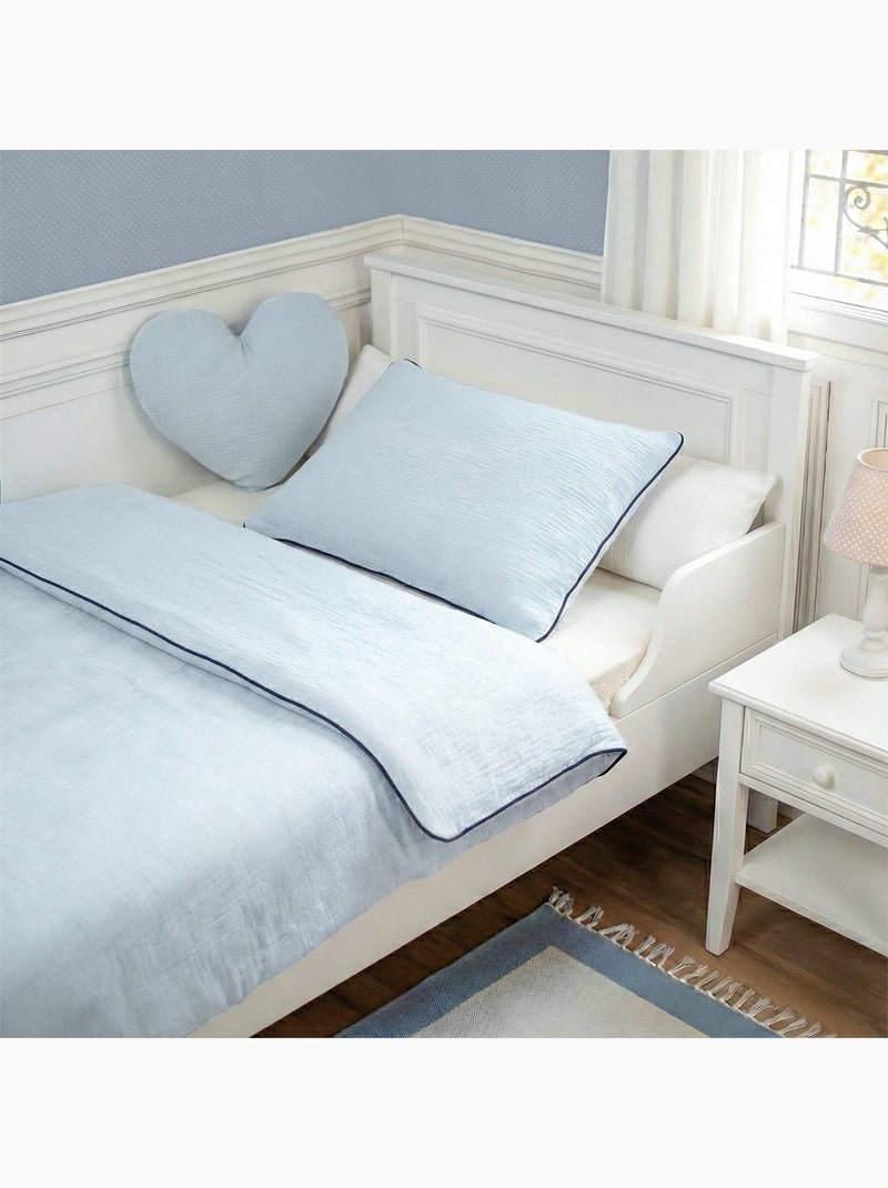 SEVIRA KIDS | Couette et oreiller - prêt à dormir Jeanne Bleu - Kiabi