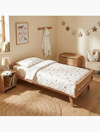 SEVIRA KIDS | Couette et oreiller enfant - prêt à dormir GALLINA