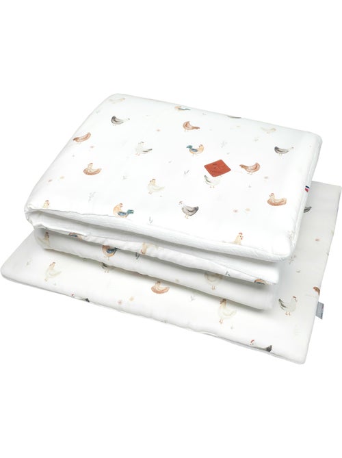 SEVIRA KIDS | Couette et oreiller enfant - prêt à dormir GALLINA - Kiabi