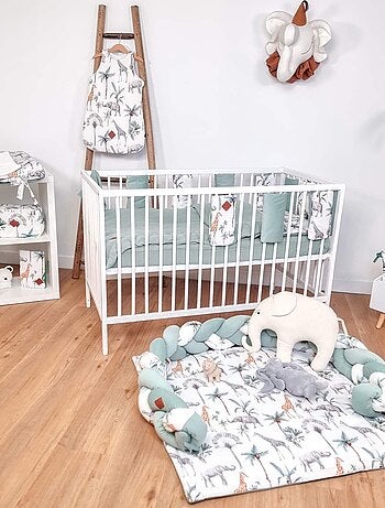 SEVIRA KIDS | Couette et oreiller enfant - prêt à dormir Safari