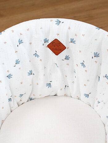 SEVIRA KIDS | Couffin bébé avec Matelas Habillage et Drap Housse Bleuet