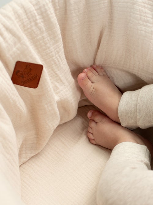 SEVIRA KIDS | Couffin bébé avec Matelas Habillage et Drap Housse Jeanne - Kiabi