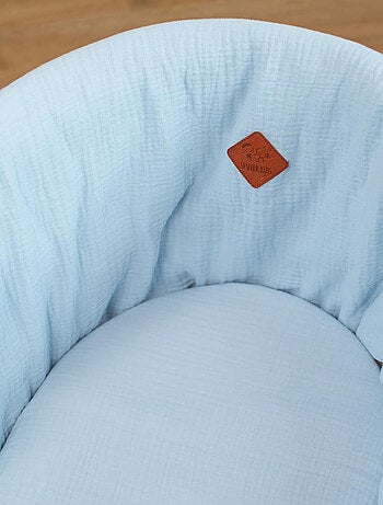 SEVIRA KIDS | Couffin bébé avec Matelas Habillage et Drap Housse Jeanne