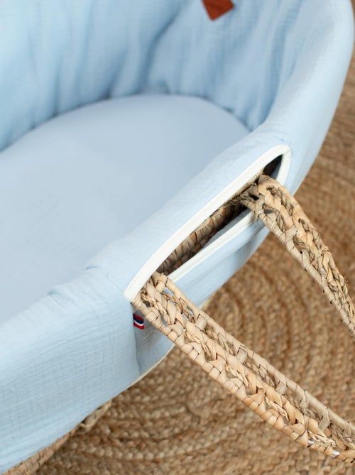 SEVIRA KIDS | Couffin bébé avec Matelas Habillage et Drap Housse Jeanne - Kiabi