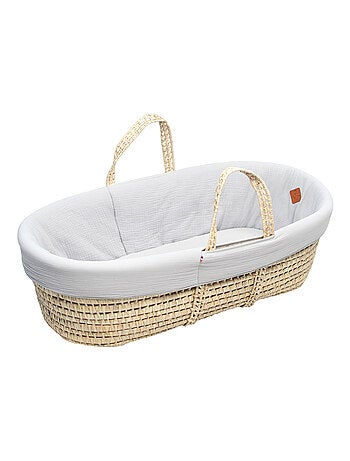 SEVIRA KIDS | Couffin bébé avec Matelas Habillage et Drap Housse Jeanne