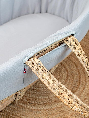 SEVIRA KIDS | Couffin bébé avec Matelas Habillage et Drap Housse Jeanne