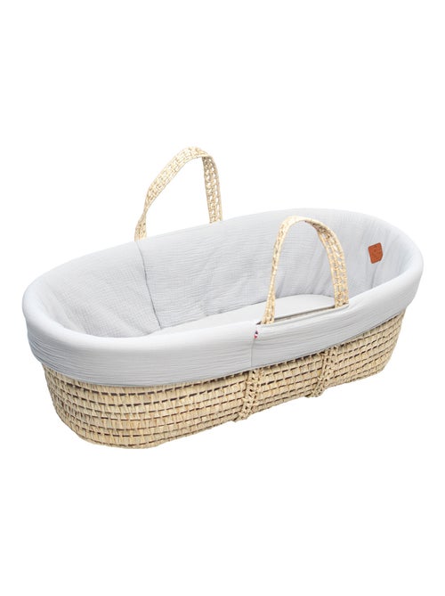 SEVIRA KIDS | Couffin bébé avec Matelas Habillage et Drap Housse Jeanne - Kiabi