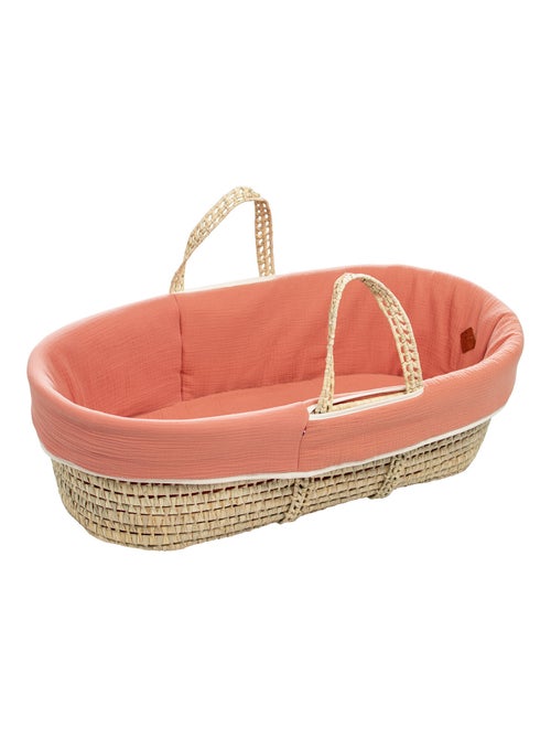 SEVIRA KIDS | Couffin bébé avec Matelas Habillage et Drap Housse Jeanne - Kiabi