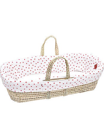 SEVIRA KIDS | Couffin bébé avec Matelas Habillage et Drap Housse Lovio