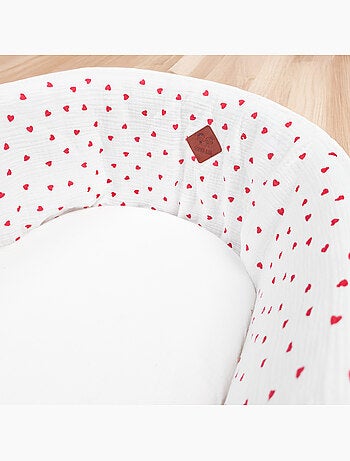 SEVIRA KIDS | Couffin bébé avec Matelas Habillage et Drap Housse Lovio
