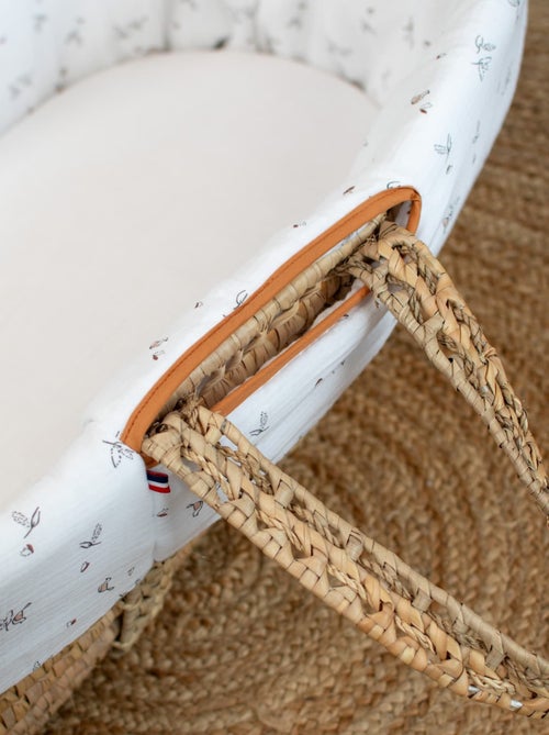 SEVIRA KIDS | Couffin bébé avec Matelas Habillage et Drap Housse Melody - Kiabi