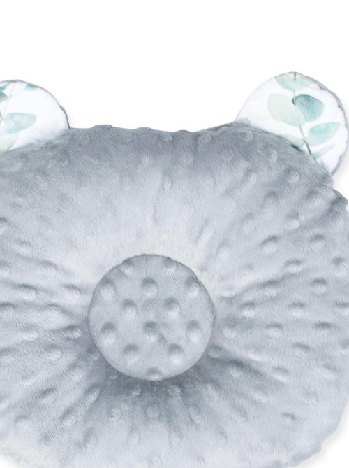 SEVIRA KIDS | Coussin anti tête plate réversible en minky Eucalyptus - Kiabi