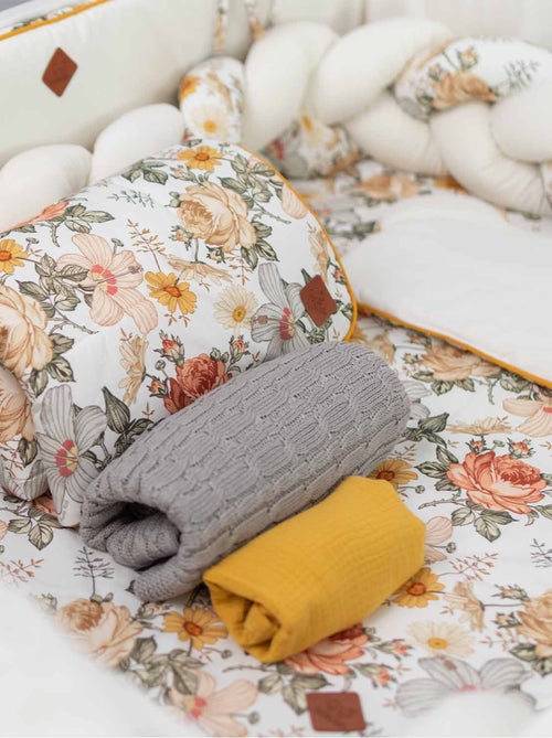 SEVIRA KIDS | Coussin anti tête plate réversible en minky Néo Vintage - Kiabi