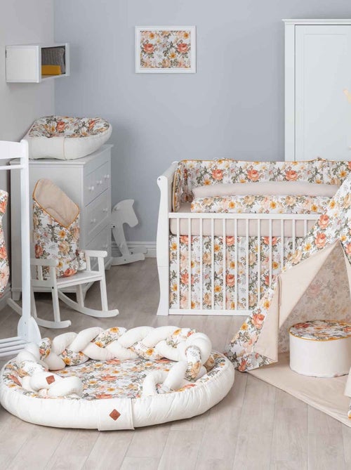SEVIRA KIDS | Coussin anti tête plate réversible en minky Néo Vintage - Kiabi