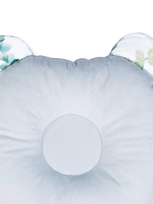 SEVIRA KIDS | Coussin anti-tête plate réversible en velvet Eucalyptus - Kiabi