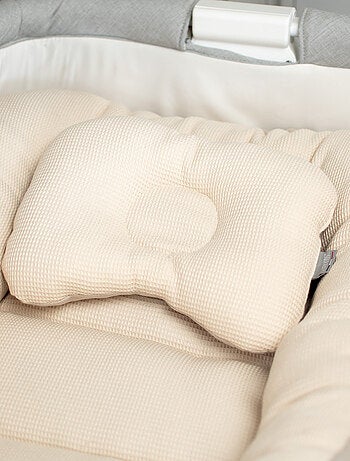 SEVIRA KIDS | Coussin cale-tête ergonomique en coton Nid d'abeille