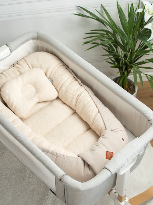 SEVIRA KIDS | Coussin cale-tête ergonomique en coton Nid d'abeille - Kiabi