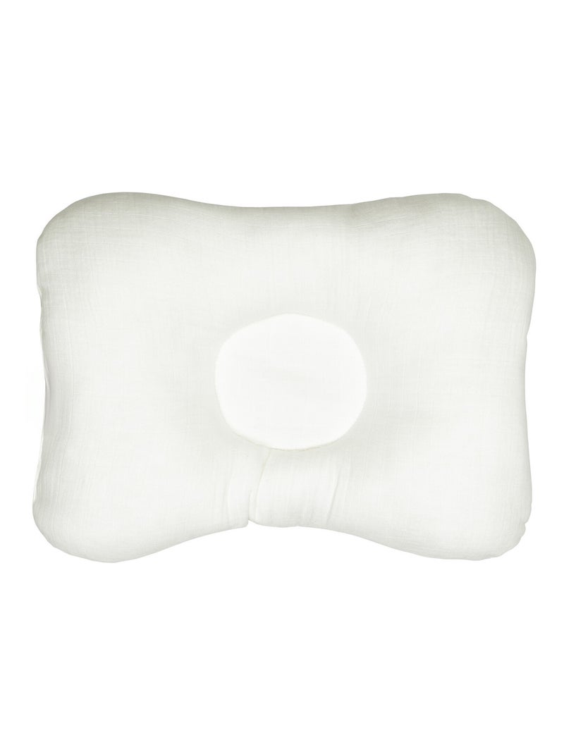 SEVIRA KIDS | Coussin cale-tête ergonomique en coton Nid d'abeille Ecru - Kiabi