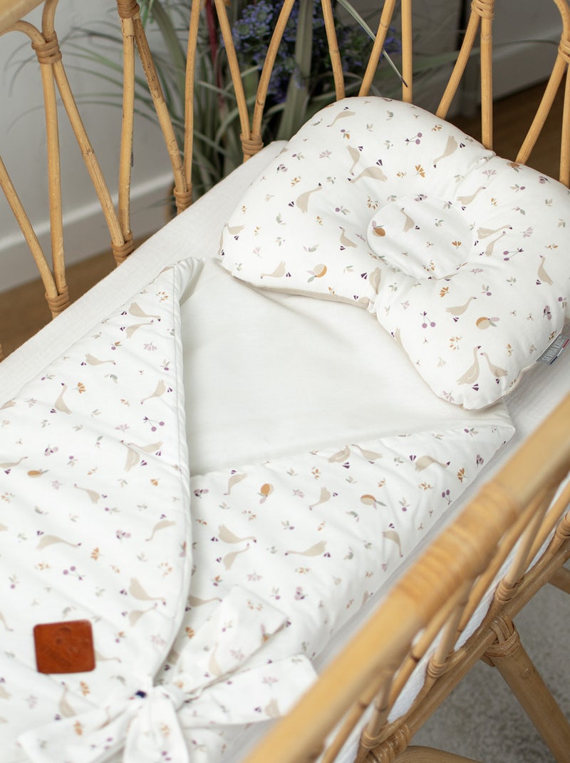 SEVIRA KIDS | Coussin cale-tête ergonomique en coton Sidonia Blanc - Kiabi
