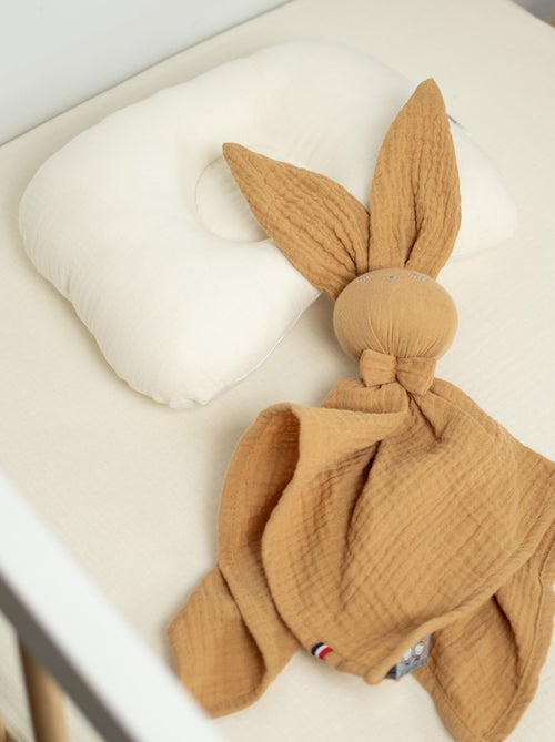 SEVIRA KIDS | Coussin cale-tête ergonomique en gaze de coton Jeanne - Kiabi