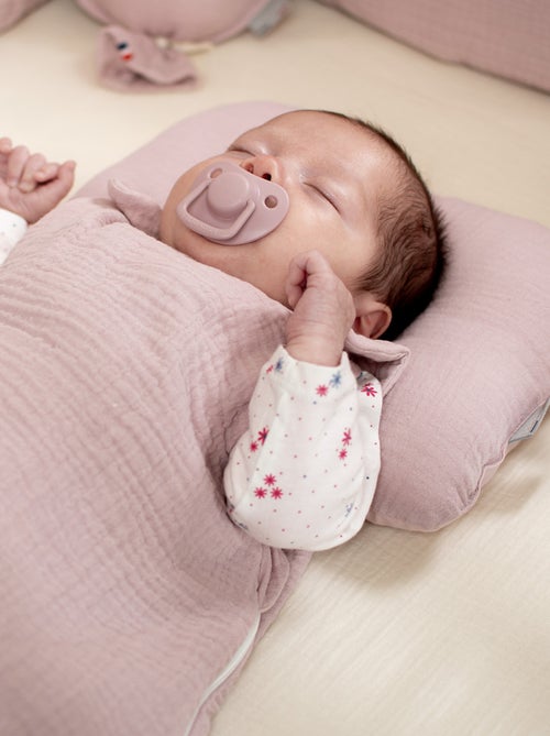 SEVIRA KIDS | Coussin cale-tête ergonomique en gaze de coton Jeanne - Kiabi