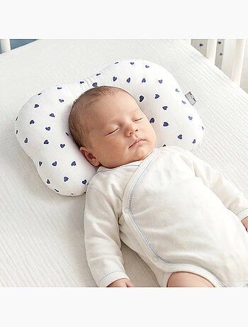 SEVIRA KIDS | Coussin cale-tête ergonomique en gaze de coton Lovio