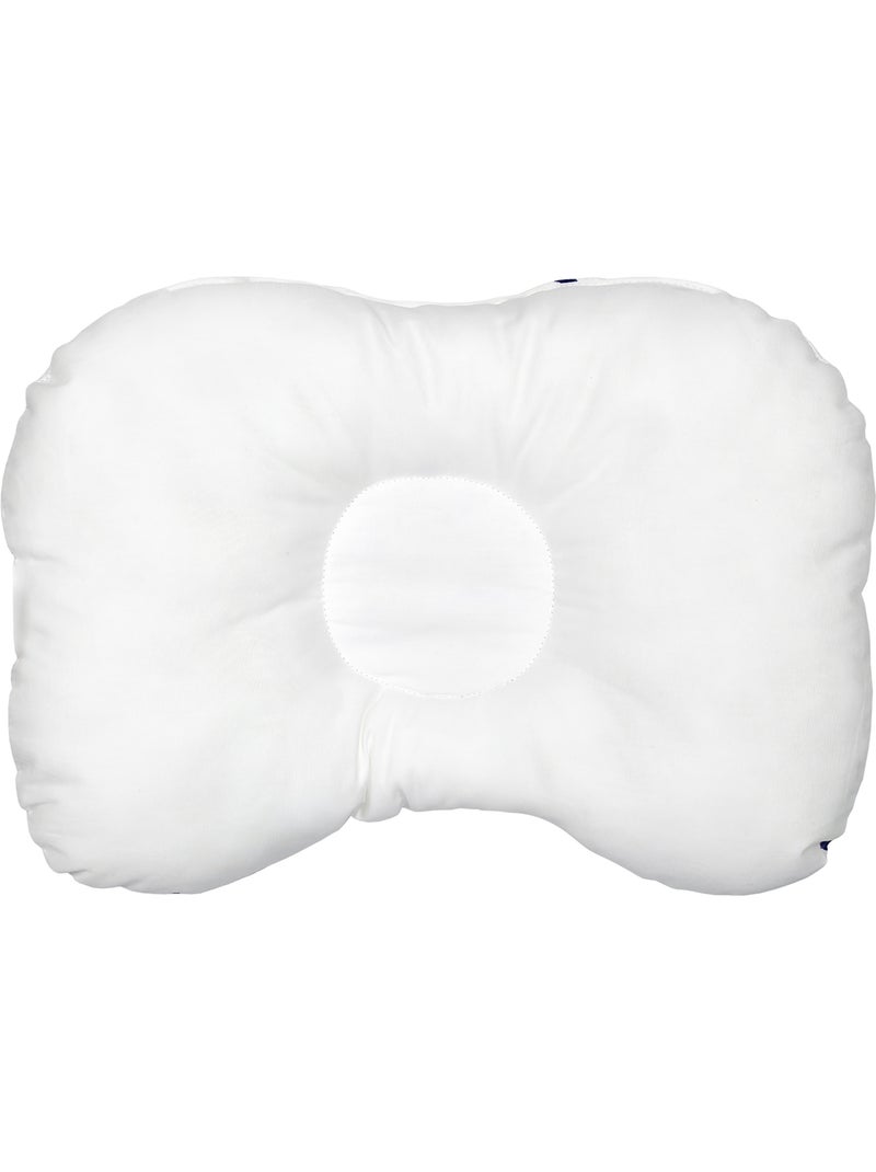 SEVIRA KIDS | Coussin cale-tête ergonomique en gaze de coton Lovio Bleu - Kiabi