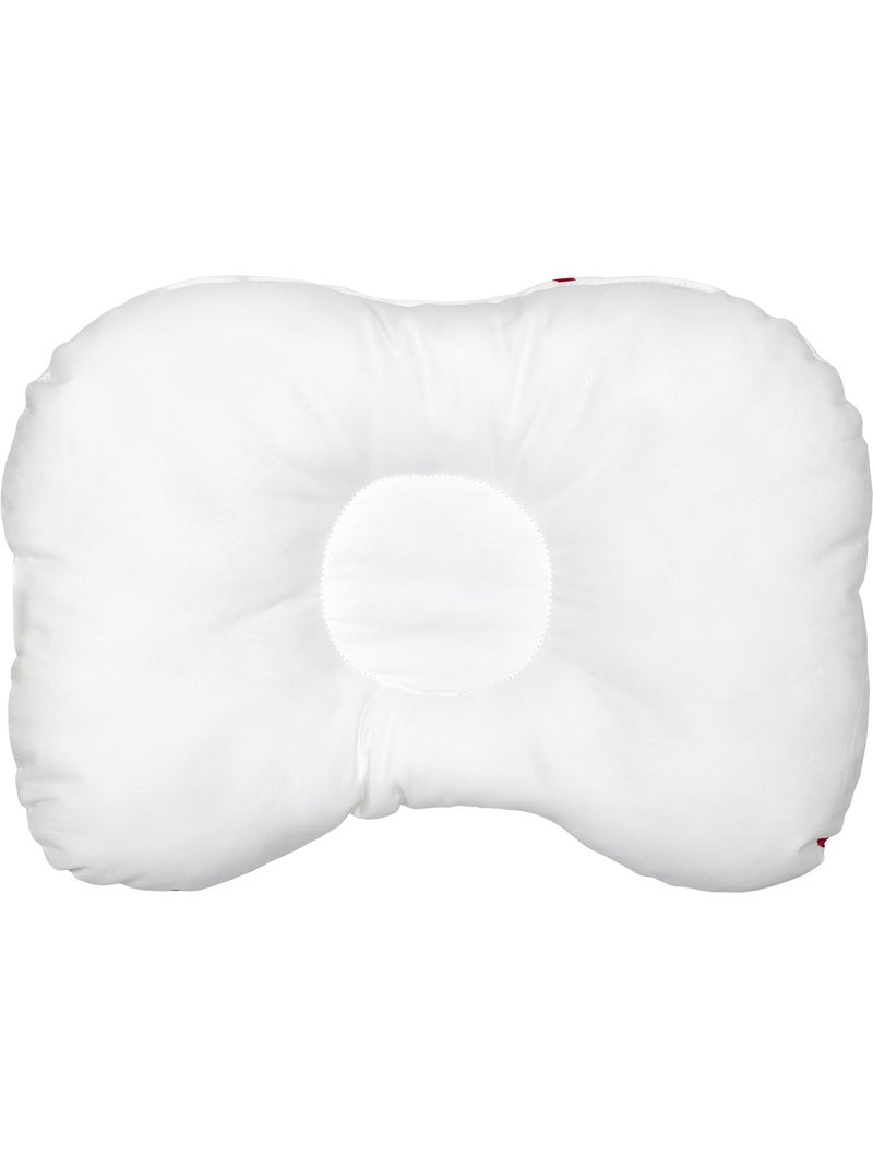 SEVIRA KIDS | Coussin cale-tête ergonomique en gaze de coton Lovio Rouge - Kiabi