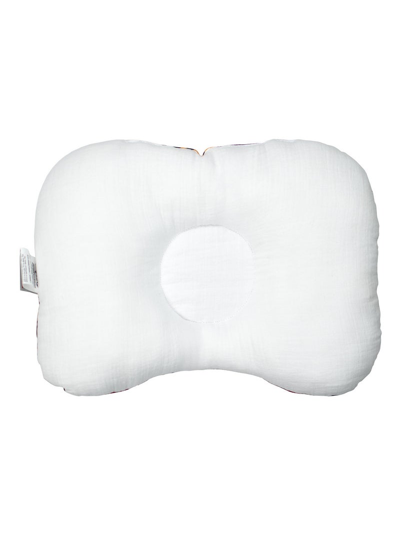 SEVIRA KIDS | Coussin cale-tête ergonomique en wax Fleurs de mariage Rouge - Kiabi