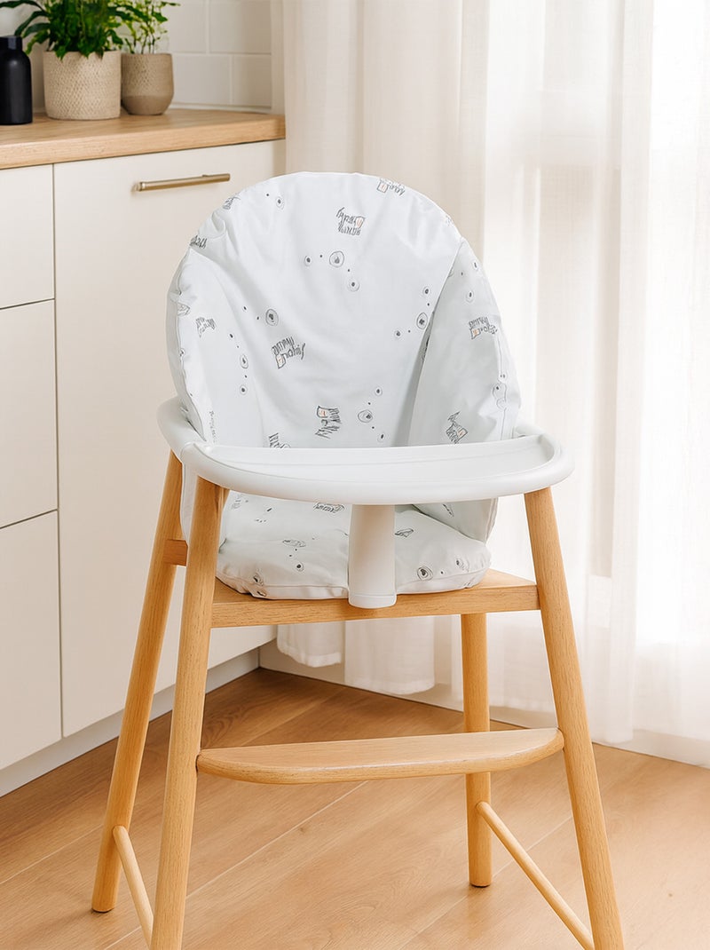 SEVIRA KIDS | Coussin de chaise haute bébé Blanc - Kiabi