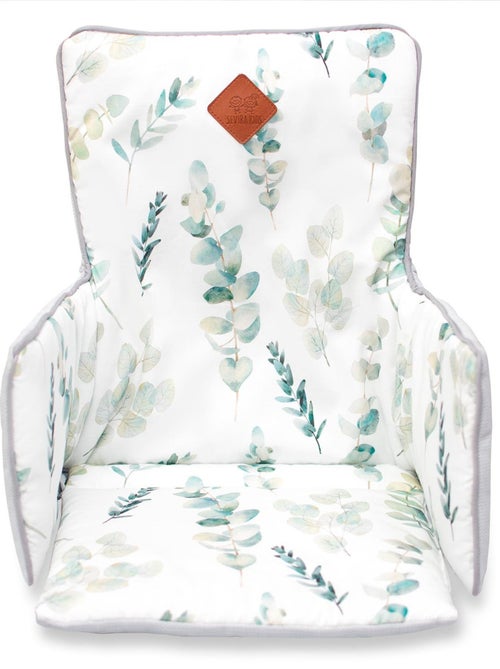 SEVIRA KIDS | Coussin de chaise haute bébé Eucalyptus - Kiabi