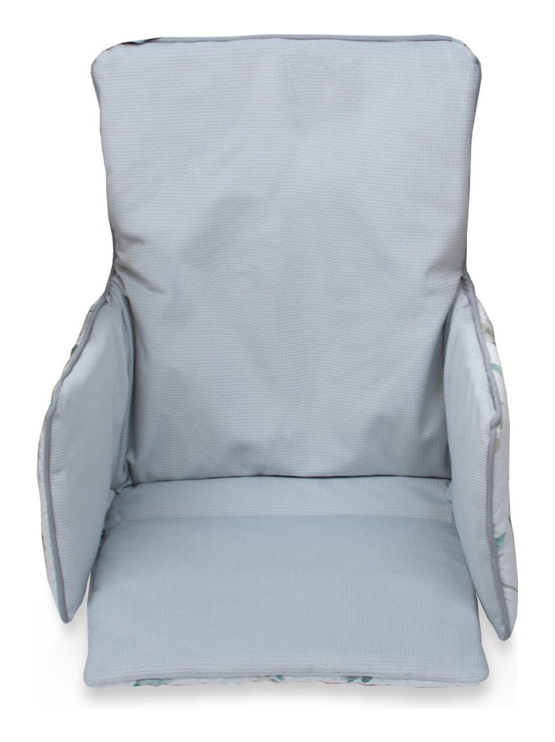 SEVIRA KIDS | Coussin de chaise haute bébé Eucalyptus Multicolore - Kiabi