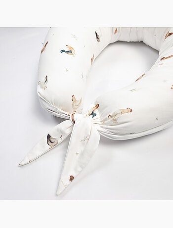 Sevira kids | coussin de grossesse et allaitement déhoussable gallina