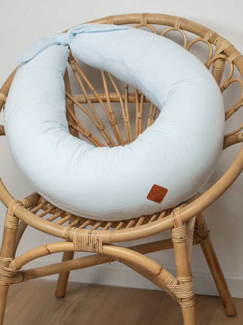 SEVIRA KIDS | Coussin de maternité et d'allaitement + housse en gaze de coton - Kiabi SEVIRA KIDS | Coussin de maternité et d'allaitement + housse en gaze de coton - Kiabi