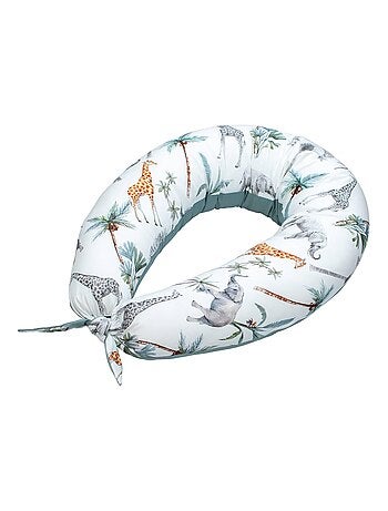 SEVIRA KIDS | Coussin de maternité et d'allaitement + housse Safari